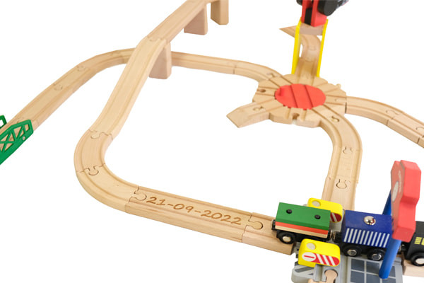 Te integreren in de treinbaan