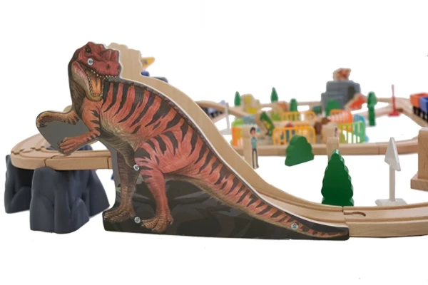 Een gave dinosaurus-helling