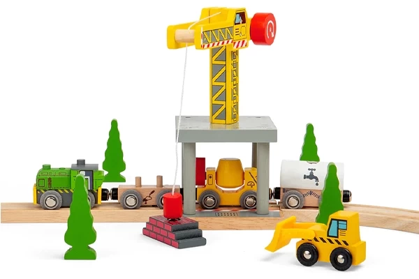 Eenvoudig te koppelen aan treinrails