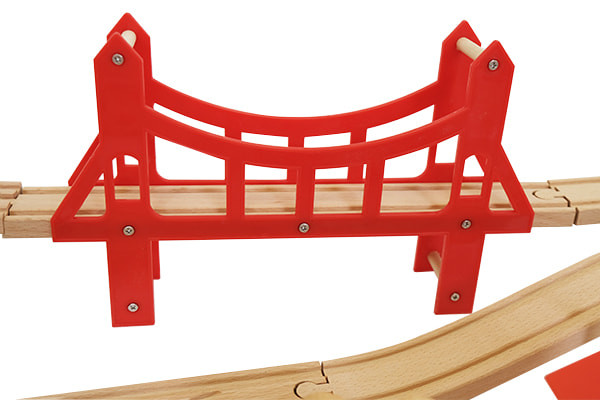 Inclusief 3 verschillende bruggen.