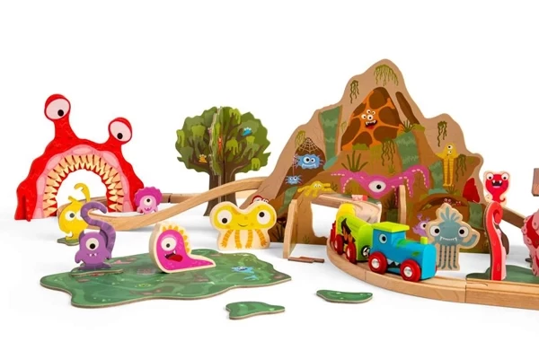 Inclusief leuke houten wezentjes