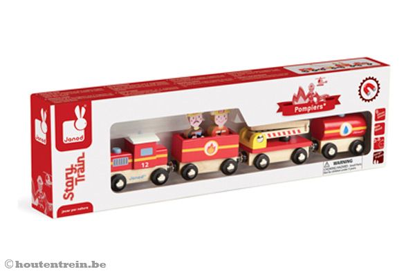 Brandweer trein in luxe verpakking.