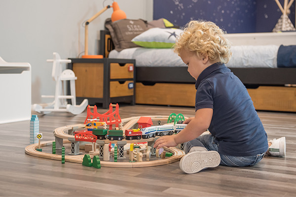 Vinz is 3 jaar en 95 cm.