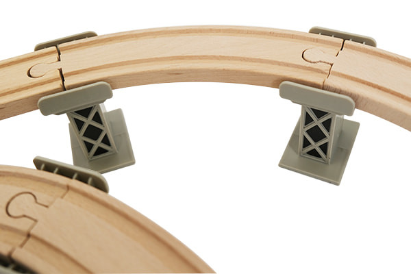 Inclusief staanders voor onder de rails.