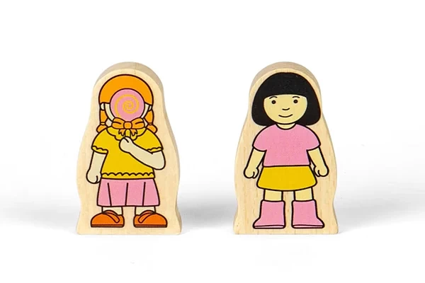 Houten figuurtjes