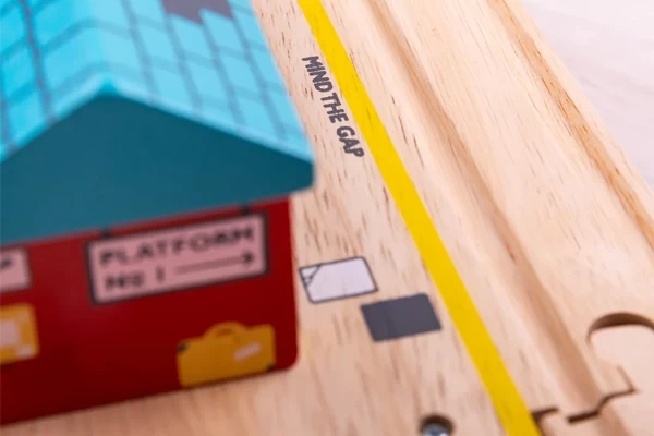 De iconische Londense zin "mind the gap"