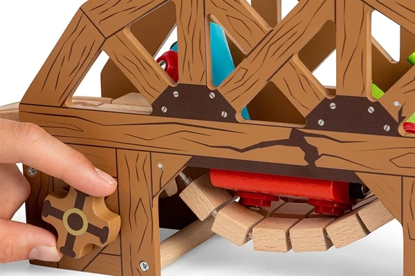 Draai aan het tandwiel