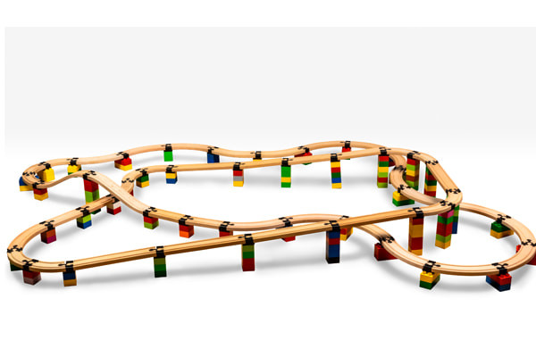 Te combineren met treinrails van o.a. Bandits & Angels