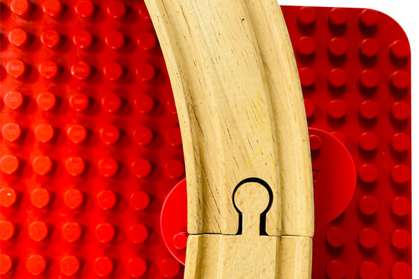 Ankers voor gebogen rails