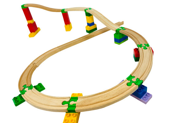 Te combineren met treinrails van o.a. Bandits & Angels