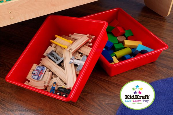 Inclusief 3 handige bakken.