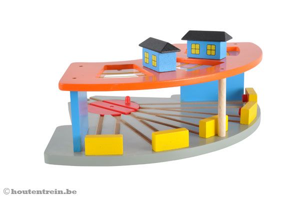 5 Treinen remise achterkant.