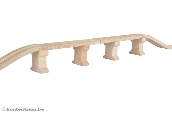 Opgebouwd als voorbeeld (exclusief rails).