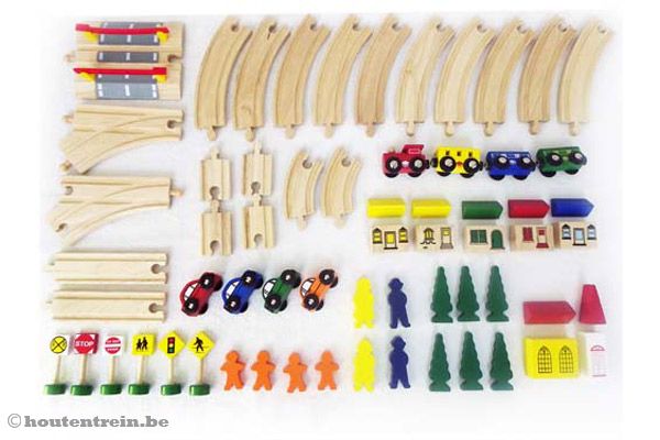 De set bestaat uit 63 verschillende onderdelen.